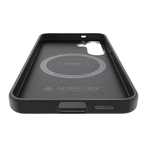  Samsung Galaxy S25 fekete Spigen Enzo Aramid GP-FPS931PGABW szilikon -8809971239523 6 kép