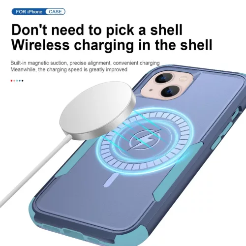 iPhone 13 Pro Max 3 az 1-ben ütésálló MagSafe-kompatibilis mágnes- 7 kép