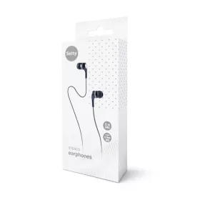 Setty vezetékes fülhallgató fekete 3.5mm jack-5900495487094 2 kép