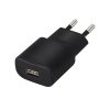 Forever TC-01 töltő 1x USB 2A fekete + USB-C kábel-5900495623355 6 kép