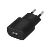 Forever TC-01 töltő 1x USB 2A fekete + USB-C kábel-5900495623355 6 kép