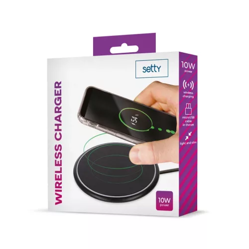 Setty vezeték nélküli töltő 10W-5900495879684 4 kép
