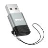 BWOO adapter BZ-38 USB-C - USB szürke OTG-6933654806473 6 kép