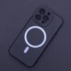 Szilikon Mag tok iPhone 13 Pro Max 6,7" fekete tok-5900495045782 5 kép