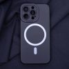 Szilikon Mag tok iPhone 13 Pro Max 6,7" fekete tok-5900495045782 6 kép
