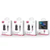 XO autós töltő CC48 2x USB 2,4A fekete + USB-C kábel-6920680832262 3 kép