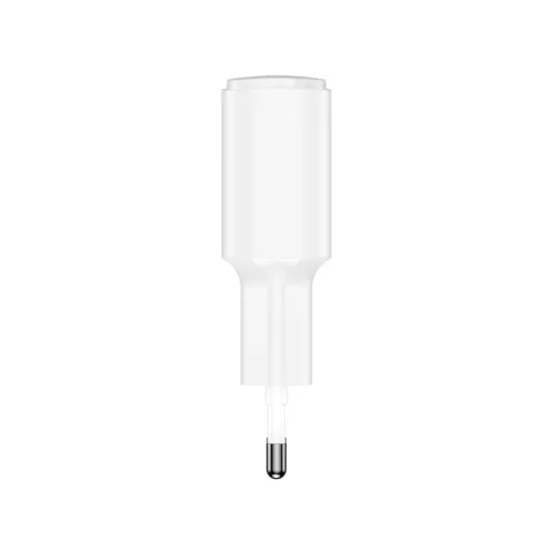 Forever TC-01-20AC PD QC töltő 1x USB-C 1x USB 20W fehér-5900495080752 6 kép