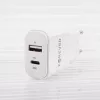Forever TC-01-20AC PD QC töltő 1x USB-C 1x USB 20W fehér-5900495080752 8 kép
