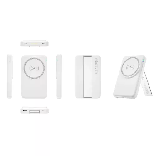 Forever MACS-100 mágneses vezeték nélküli töltőállomás power b-5900495275301 3 kép