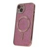 Csillám Króm Mag tok iPhone 15 6,1" rózsaszín tok-5900495528698 1 kép