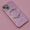 Csillám Króm Mag tok iPhone 15 6,1" rózsaszín tok-5900495528698 5 kép