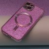Csillám Króm Mag tok iPhone 15 6,1" rózsaszín tok-5900495528698 7 kép