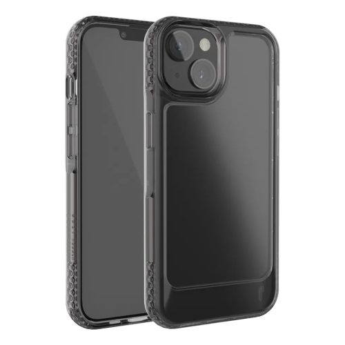 Ugly Rubber UMODEL tok iPhone 13 6,1" átlátszó fekete tok