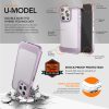 Ugly Rubber UMODEL tok iPhone 13 6,1" átlátszó fekete tok-8809959489155 10 kép