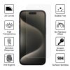 Vmax 0,33 mm átlátszó matt üveg iPhone 15 Pro Max 6,7" üvegfólia-6976757300400 4 kép