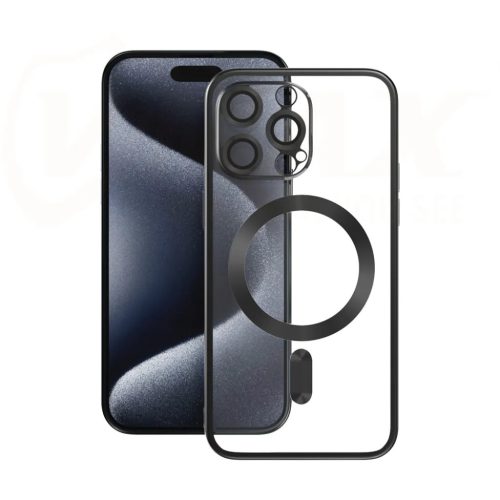 Vmax elektrogalvanizált Mag TPU tok iPhone 13 Pro Max 6,7" fekete