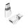 XO adapter NB256G microUSB - USB-C fehér-6920680851911 2 kép