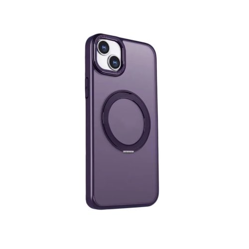 Mag Ring Forgó tok iPhone 14 6,1" ibolya
