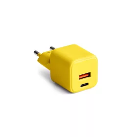   COLORUM hálózati töltő USB-A + USB-C PD 30W CLS30-AC-05 sárga