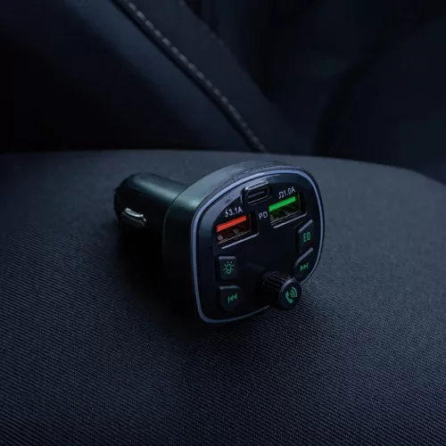 Forever FM transmitter Bluetooth TR-360 fekete-5907457722347 4 kép