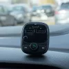 Forever FM transmitter Bluetooth 2 x USB-A 1 x USB-C PD 30W TR-370 fek-5907457722354 5 kép