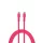 COLORUM kábel USB-C - USB-C 1,8m 3A CK60-CC-02 xMagenta
