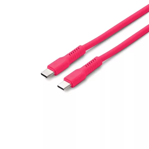 COLORUM kábel USB-C - USB-C 1,8m 3A CK60-CC-02 xMagenta-5907457729803 2 kép