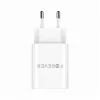 Forever TC-07-30AC PD QC töltő 1x USB-C 1x USB 30W fehér + USB-C - -5907457738447 5 kép