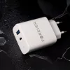 Forever TC-07-30AC PD QC töltő 1x USB-C 1x USB 30W fehér + USB-C - -5907457738447 9 kép