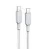 XO kábel NB-Q250B PD USB-C - USB-C 0,35m 60W fehér-6920680844647 1 kép