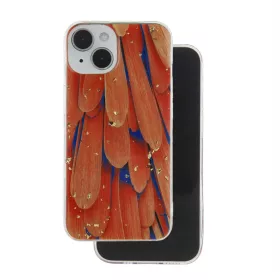 Arany Glam tok Samsung Galaxy A14 4G / A14 5G, narancssárga tok-5907457743861 1 kép