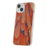 Arany Glam tok Samsung Galaxy A14 4G / A14 5G, narancssárga tok-5907457743861 2 kép