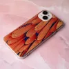 Arany Glam tok Samsung Galaxy A14 4G / A14 5G, narancssárga tok-5907457743861 5 kép