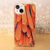 Arany Glam tok Samsung Galaxy A14 4G / A14 5G, narancssárga tok-5907457743861 10 kép