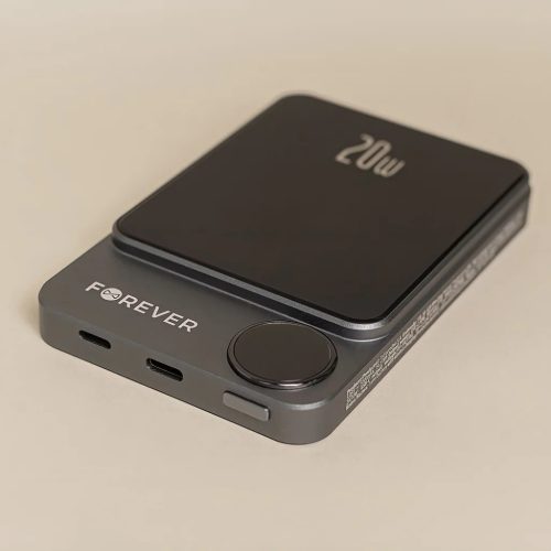 Forever vezeték nélküli powerbank MATB-200 20W PD 5000 mAh mágnese-5907457744226 8 kép