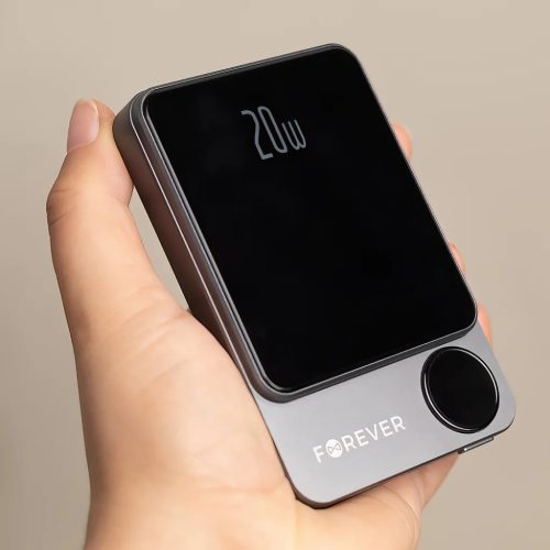 Forever vezeték nélküli powerbank MATB-200 20W PD 5000 mAh mágnese-5907457744226 10 kép