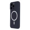 Szilikon Soft Mag tok iPhone 15 6,1" sötétkék tok
