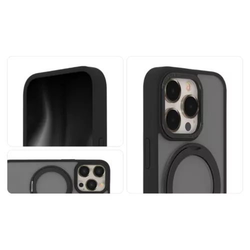 iPhone 14 Pro 6,1" Secure Spinning Mag tok fekete tok-5907457745933 4 kép