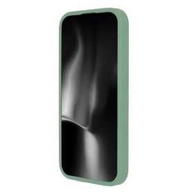 Soft Touch Mag tok iPhone 15 Pro 6,1" pisztácia-5907457746848 3 kép