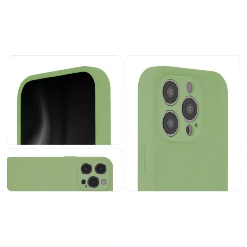 Soft Touch Mag tok iPhone 15 Pro 6,1" pisztácia-5907457746848 6 kép