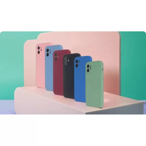 Soft Touch Mag tok iPhone 15 Pro 6,1" pisztácia-5907457746848 7 kép