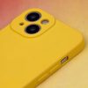 Szilikon tok iPhone 13 6,1" sárga tok-5907457755451 6 kép
