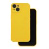 Szilikon tok iPhone 15 6,1" sárga tok-5907457755482 1 kép