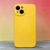 Szilikon tok iPhone 15 6,1" sárga tok-5907457755482 5 kép