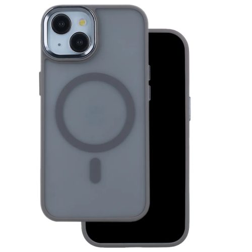 Frozen mágneses tok iPhone 15 6,1" szürke-5907457763746 1 kép