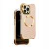 Circle Glam Mag tok iPhone 12 / 12 Pro 6,1" rózsaszín-5907457767256 1 kép