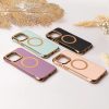 Circle Glam Mag tok iPhone 12 / 12 Pro 6,1" rózsaszín-5907457767256 7 kép