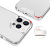 Crystal tok iPhone 15 6,1" átlátszó nagy kivágásos tok-5907457776005 9 kép