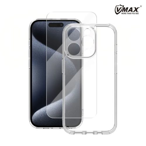 Vmax szett tok + üveg 2,5D prémium Samsung Galaxy S24 Plus tok