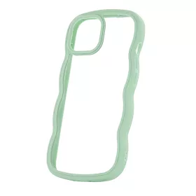 Hullám tok iPhone 15 Pro Max 6,7" zöld tok-5907457779075 2 kép